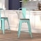 Flash Furniture Metal Counter Stool, 24", Mint ET-3534-24-MINT-WD-GG - alternate 1